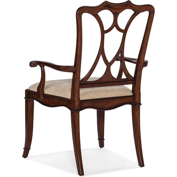 Hooker Furniture Dining Chair Charleston Seat Arm Chair