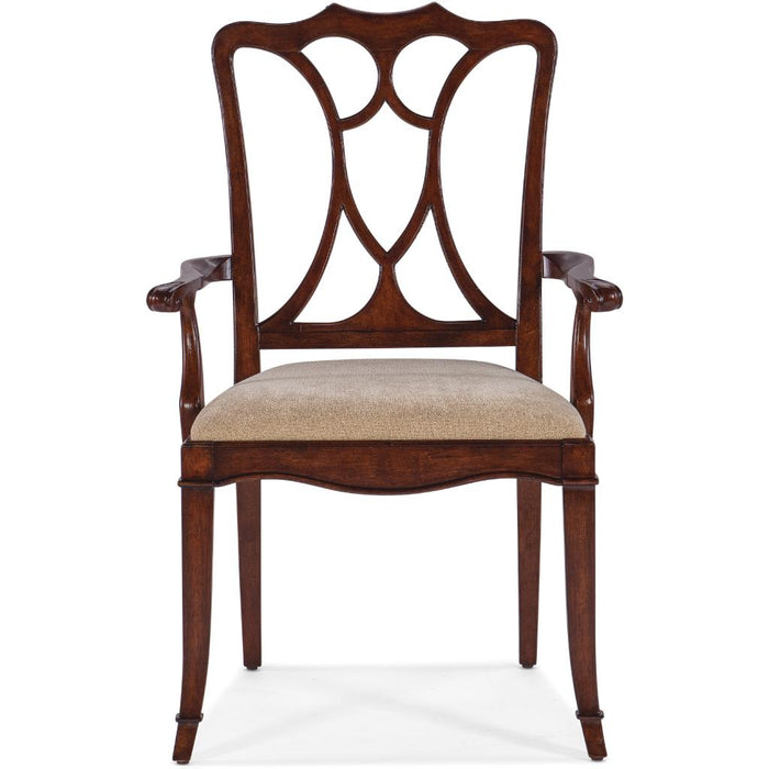 Hooker Furniture Dining Chair Charleston Seat Arm Chair