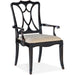 Hooker Furniture Charleston Dark Cherry Wood Round Dining Chair