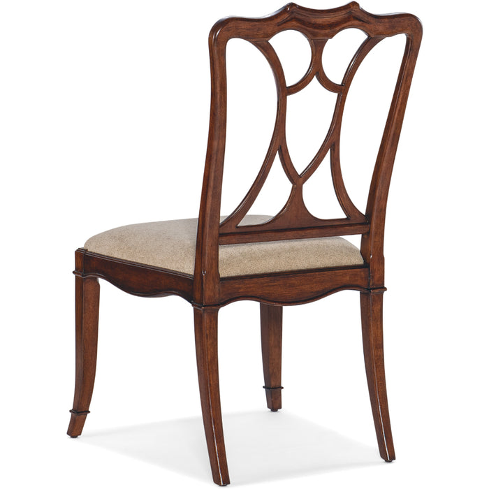 Hooker Furniture Casual Dining Charleston Upholstered Seat Side Chair