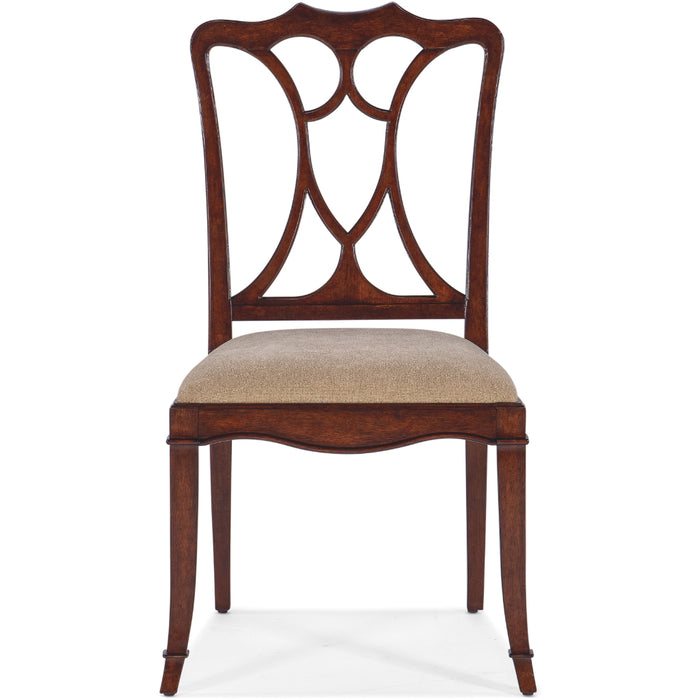 Hooker Furniture Casual Dining Charleston Upholstered Seat Side Chair