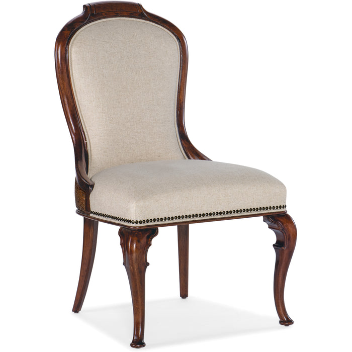 Hooker Furniture Charleston Dark Cherry Wood Dining Chair