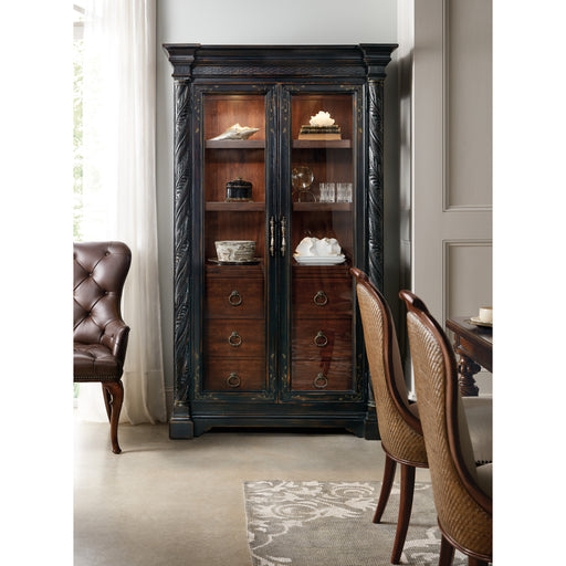 Hooker Furniture Dining Charleston Traditional Wood Display Cabinet 