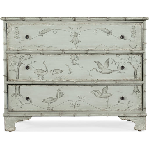 Hooker Furniture Charleston Three-Drawer Green Accent Chest