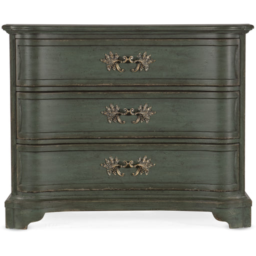 Hooker Furniture Charleston Three-Drawer Green Accent Chest 