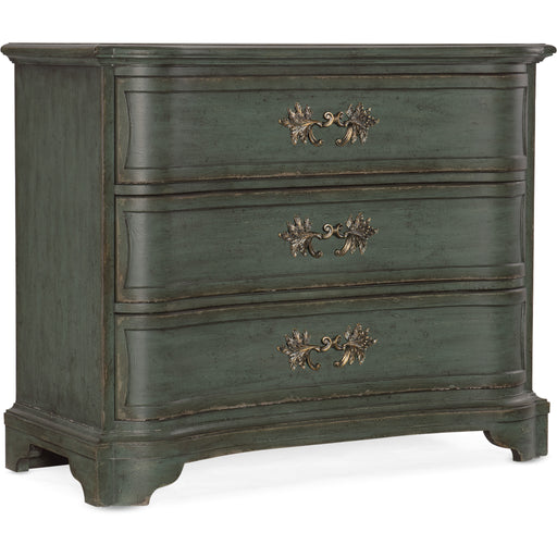 Hooker Furniture Charleston Three-Drawer Green Accent Chest 