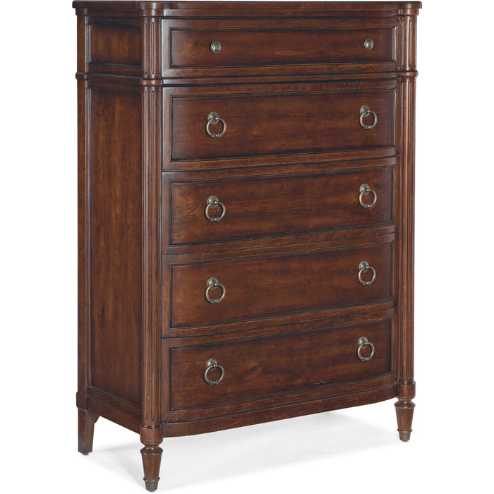 Hooker Furniture Traditional Charleston Five-Drawer Chest 