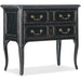 Hooker Furniture Charleston 2 Drawer Antique Black Nightstand