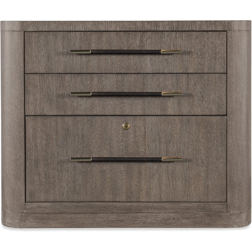 Hooker Furniture Home Office Modern Mood Dark Wood Lateral File 