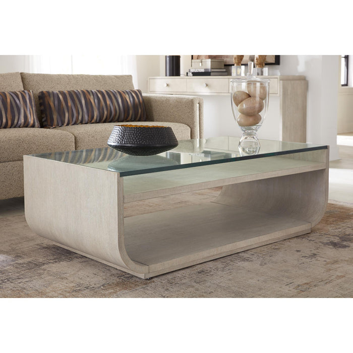Modern Mood Rectangle Cocktail Table by Hooker Furniture