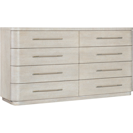 Hooker Furniture Luxury Modern Mood 8 Drawer Light Bedroom Dresser 6850-90002-80