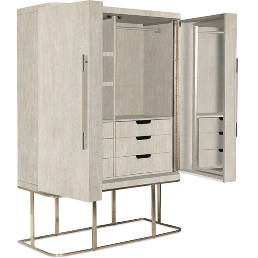 Hooker Furniture Bedroom Modern Mood Light Wood Wardrobe Cabinet 6850-90013-80