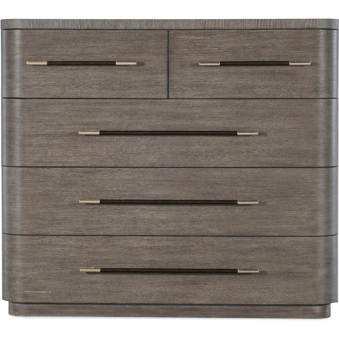 Hooker Furniture Modern Mood Dark Bedroom Dresser Bachelors Chest 6850-90017-89