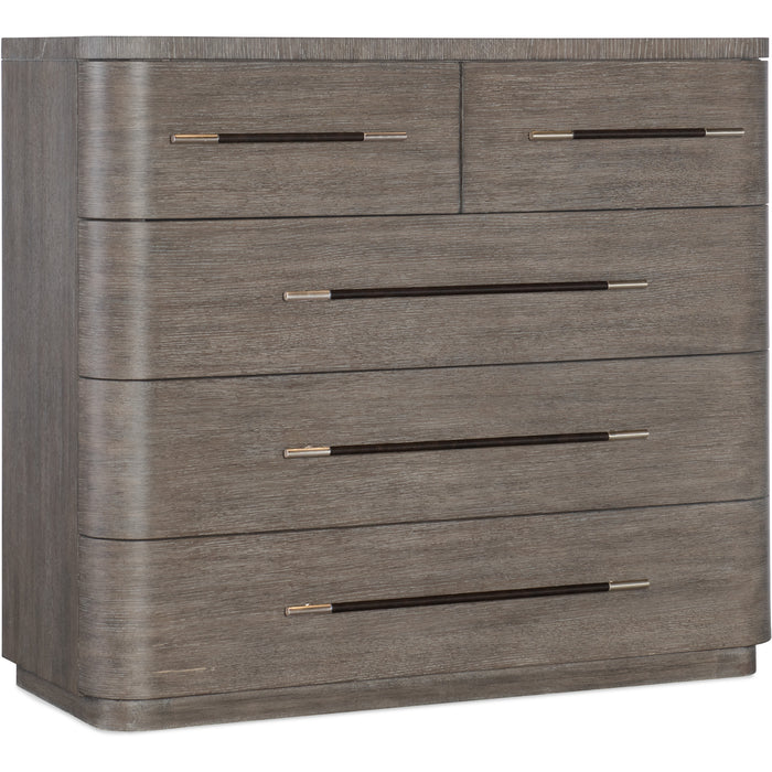 Hooker Furniture Modern Mood Dark Bedroom Dresser Bachelors Chest 6850-90017-89