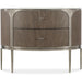 Hooker Furniture Modern Mood Diamond Marble Top Two Drawer Nightstand 6850-90215-89