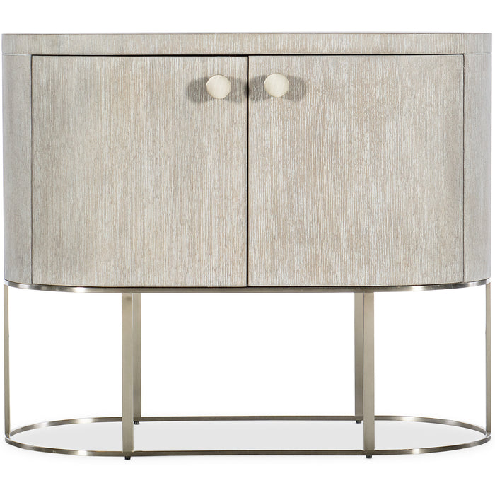 Hooker Furniture Modern Mood Diamond Oval Cabinet Nightstand 6850-90317-80