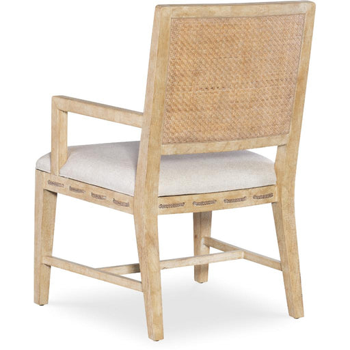 Hooker Furniture Retreat Cane Back Dining Armchair