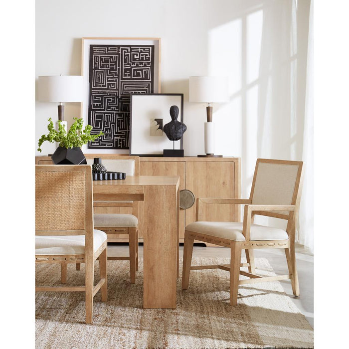 Hooker Furniture Retreat Casual Rustic Wood Dining Table Set