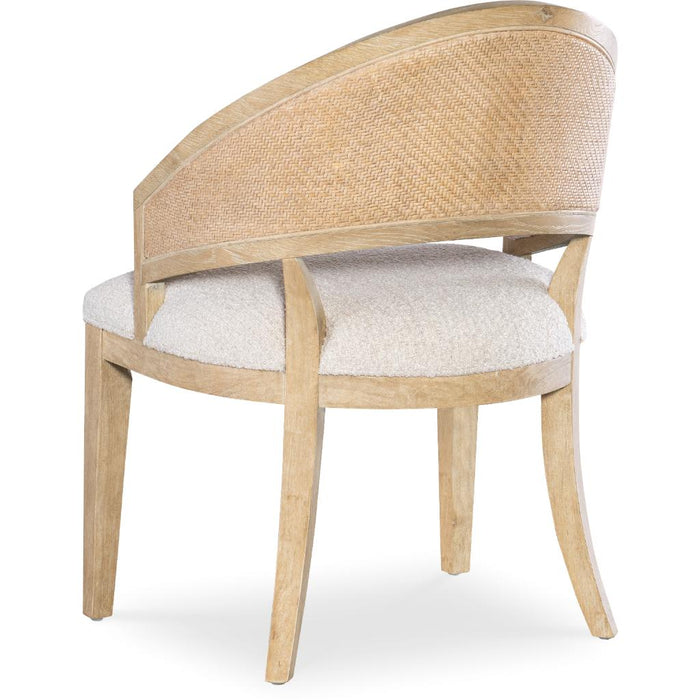 Hooker Furniture Cane Barrel Back Dining Chair