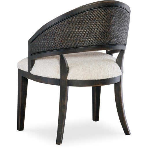 Hooker Furniture Retreat Cane Barrel Back Dining Chair