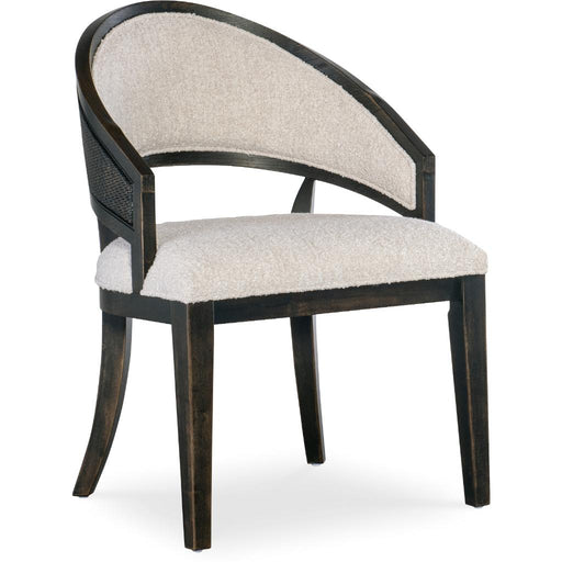 Hooker Furniture Retreat Cane Barrel Back Dining Chair