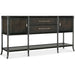 Hooker Furniture Retreat Black Pole Rattan Sideboard