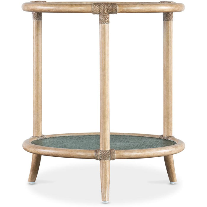 Hooker Furniture Retreat Raffia End Table