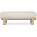 Hooker Furniture Bedroom Retreat Neo Cream Upholstered Bed Bench 6950-90019-80