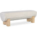 Hooker Furniture Bedroom Retreat Neo Cream Upholstered Bed Bench 6950-90019-80