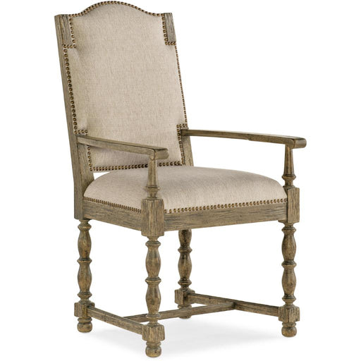 Hooker Furniture La Grange Kruschel Square Back Arm Dinig Chair (set of 2)