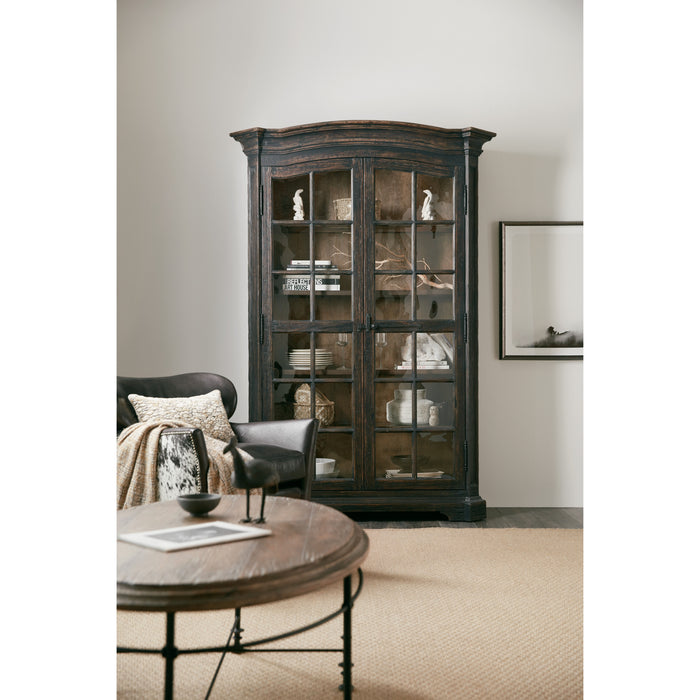 Hooker Furniture Dining La Grange Mullins Prairie Display Cabinet 