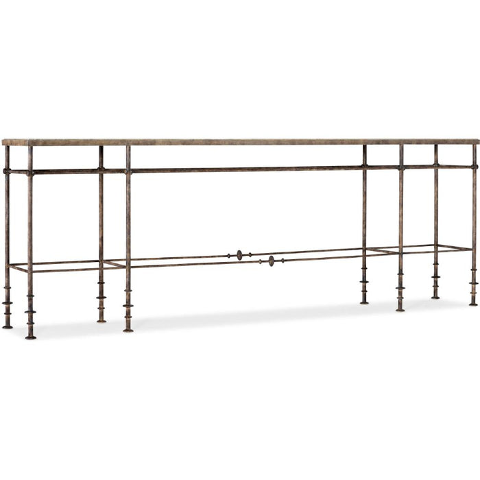 Hooker Furniture La Grange St James Metal and Stone Console Table