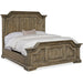 Hooker Furniture Rustic Wood La Grange Bradshaw Queen Panel Bed 