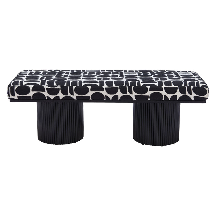 Botoia Bench Black & White