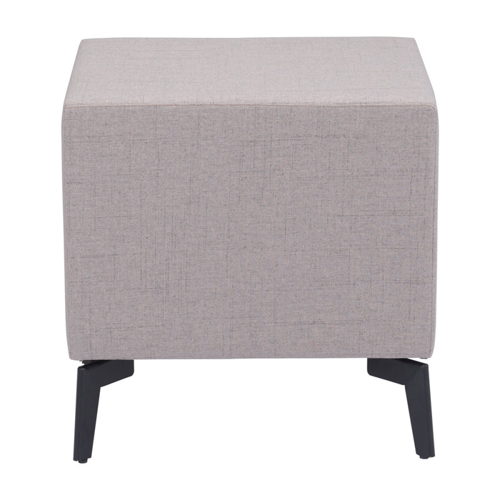 Zuo Halle Grey Side Table