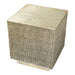 Zuo Mono Square Gold Side Table