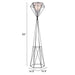 Zuo Delancey Modern Architectural Design Floor Lamp Black