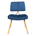 Zuo Modern Nicole Blue Accent Chair