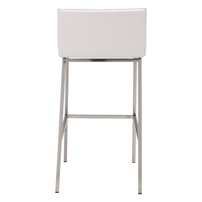 Zuo Marina Barstool White