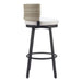 Zuo Modern Midnight Wave Outdoor Barstool