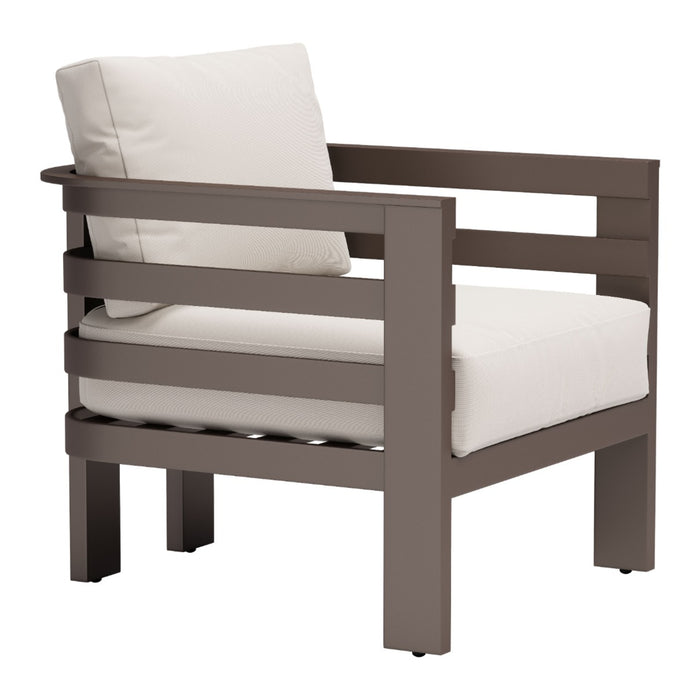 Bal Harbor Armchair by Zuo, White