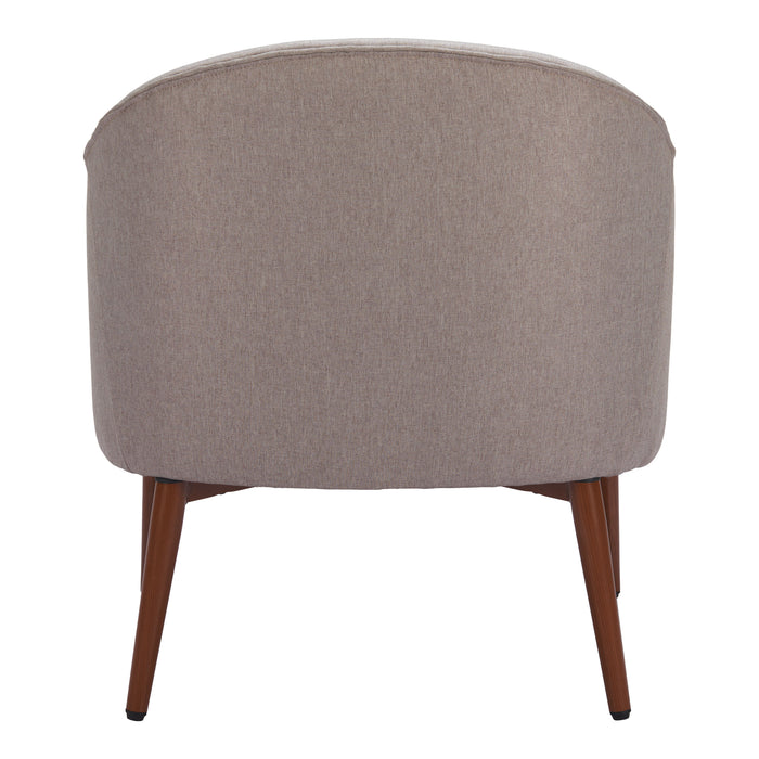 Zuo Modern Carter Grey Accent Chair