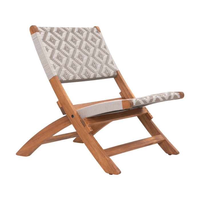 The Outdoor Tide Lounge Chair Multicolor by Zuo