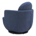 Zuo Modern Bant Blue Swivel Chair