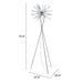 Zuo Savoy Modern Sputnik-Style with Acrylic Rays Floor Lamp Chrome