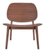 Zuo Modern Priest Wood Lounge Chair