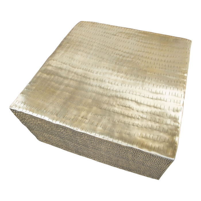 Zuo Mono Gold Square Coffee Table