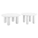 Zuo Ola Modern Elegance for Any Space Coffee Table Set White