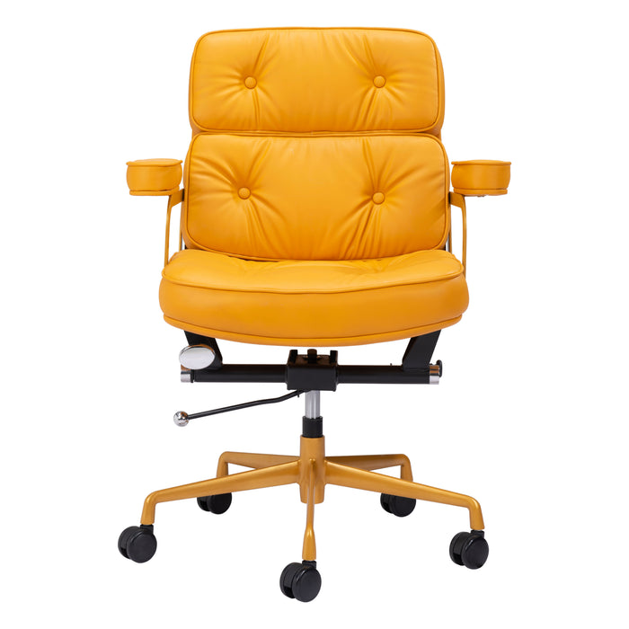 Zuo Smiths Office Chair Yellow