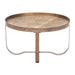 Zuo Vannes Round Gold Coffee Table